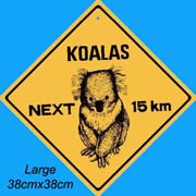 Small Roadsign Koala